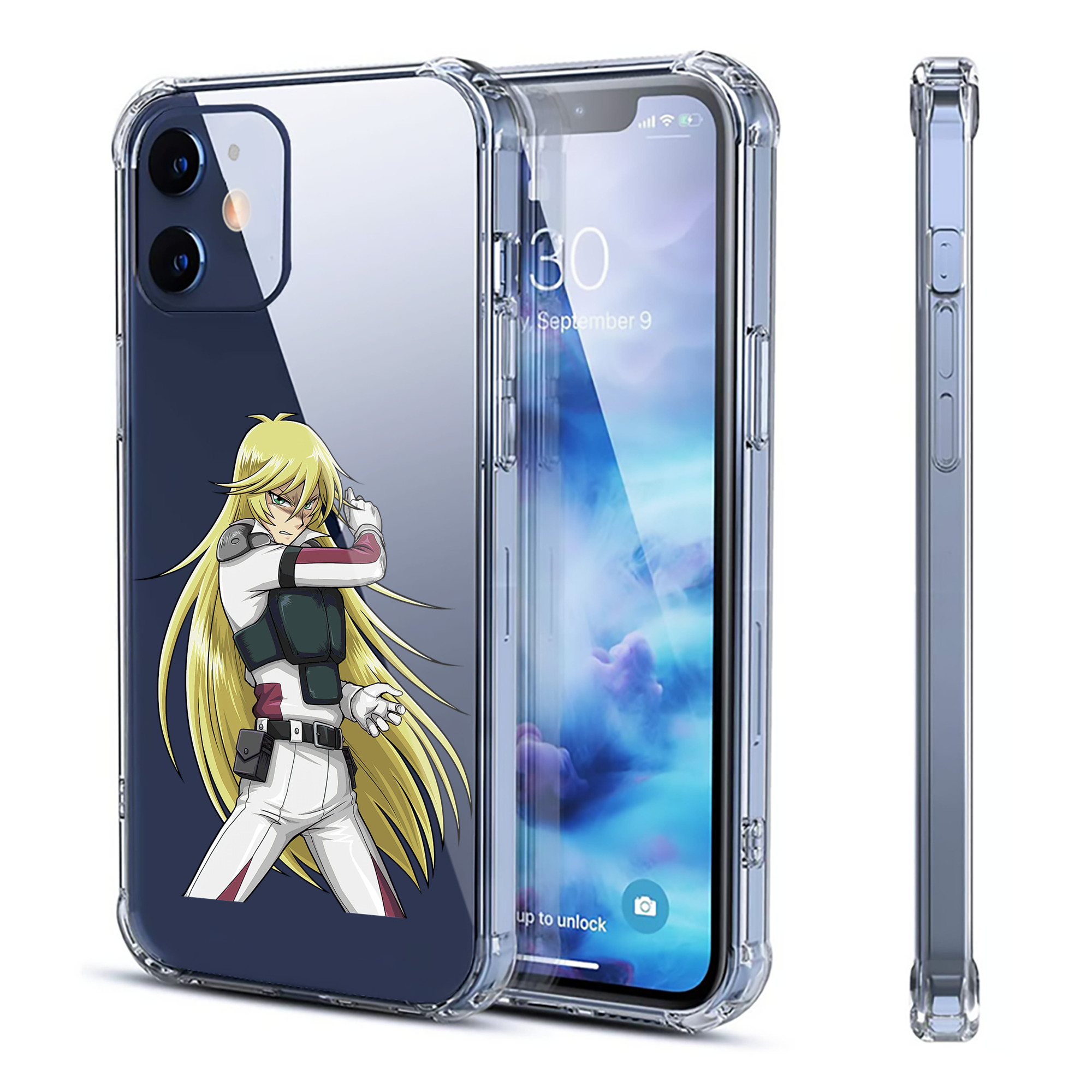 （画像用） 遊☆戯☆王 Yu-Gi-Oh! 【iPhone 12シリーズ対応】透明スマホケース（クリアソフトケース）